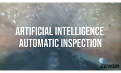 Sewer Robotics C70 Inspection cleaning with AI - Video