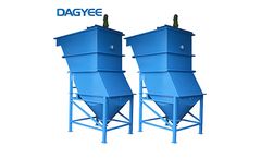Dajiang - Model DCL-020 - SUS316L Water Treatment Sedimentation Tank Lamella Clarifier Separator