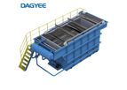 Dajiang - Model DAF - Seaworthy Package Remove Oil SS DAF Dissolved Air Flotation Clarifier Water Treatment Plant