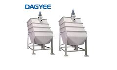 Dajiang - Model DCL - 15m3/H Municipal Water Treatment Lamella Filter Slant Plate