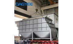 Dajiang - Model DCL - Horizontal Plate Automatic Lamella Clarifier Settlement Tanks