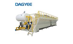 Dajiang - Model DAF - SS304 316 Iron Removal Oil Water Separator Air Floatation WWTP