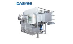 Dajiang - Model DAF - Cereal Foods Package 60m3/H DAF Water Treatment Dissolved Air Flotation Fine Solid Separation