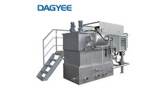 Dajiang - Model DAF - SUS304 316 Oil Removal Industrial Flocculant Supported Dissolved Air Flotation System