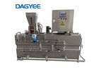 Dajiang - Model DT - Automatic Polymer Dosing Unit Stainless Steel SS304 Polymer Preparation Dosing System Machine