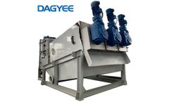 Dajiang - Model DL - Multi Disc Press Dehydrator Cost Effective Biological Screw Sludge Dewatering Equipment