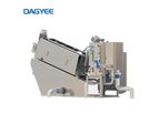 Dajiang - Model DL - Dehydrator Sludge Multi Disk Auger Flight Screw Blade Press Dewatering Equipment