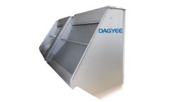 Dajiang - Model HS - Stainless Steel Stationary Screen Dewaters Products Wastewater Stationary Screen Equipment
