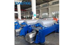 Dajiang - Model LW - Filter Wastewater Horizontal Screw Decanter Centrifuge