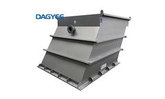 Dajiang - Model DCL - Dagyee Anti Corrosion Flocculator Coagulator Lamella Plate Clarifier