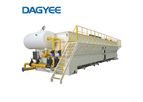Dajiang - Model DAF - Anatomy DAF Unit Dissolved Air Flotation System OEM Wastewater Treatment