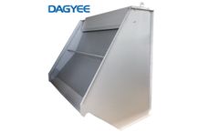 Dajiang - Model HS - Wastewater Stationary Screen V Slot Wire Sieve Microscreens Static Separator