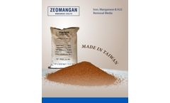Manganese Zeolite - Model Zeonamgan - Iron Removal Media