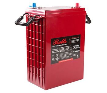 Rolls Battery - Model S6-460AGM-RE - 6V 420A/hr Deep Cycle AGM Battery