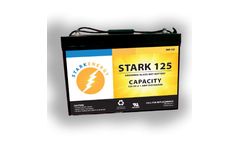 Stark - Model SRK-125AGM - Maintenance Free AGM Solar Battery