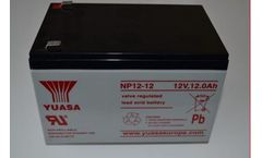 Yuasa - Model BT014 - 12V, 12Ahr Dry Lead Acid Battery