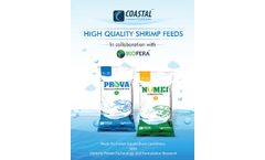 Coastal Feeds - Shrimp Feed Starters - Brochure