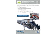 Bultec - Table Grapes Processing Packing Lines - Brochure