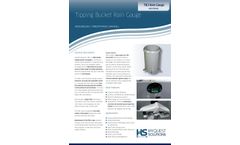 HyQuest - Model TB3 - Tipping Bucket Rain Gauge - Brochure