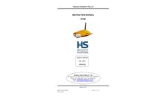 HyQuest - Model DH48 - Depth Integrating Sediment Sampler (Wading Type) - Brochure