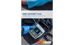 Fred Easyport - Model Plus - Small and Powerful Defibrillator  - Brochure