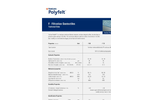 TenCate Polyfelt - Model F - Filter Fabrics Datasheet