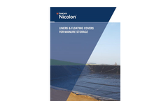 TenCate Nicolon - Liners & Floating Covers for Manure Storage - Brochure
