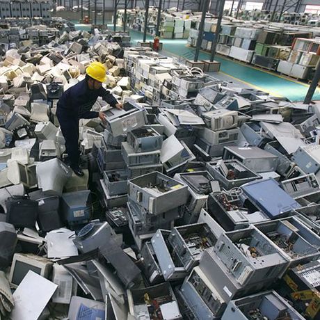 Industrial E-waste Shredder for Recycling-0