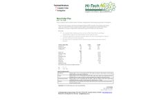 Hi-Tech - Model Maxi Plus - Premium and Complete Foliar Fertiliser - Brochure