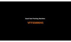 Quad Seal Packing Machine: VFFS5000A5 - Video