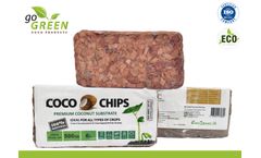 GO GREEN COMPRESSED PEAT / CHIPS - BRIQUETTE