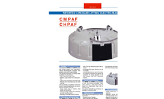 Model CMPAF - Patented Circular Lifting Electro Magnet - Brochure