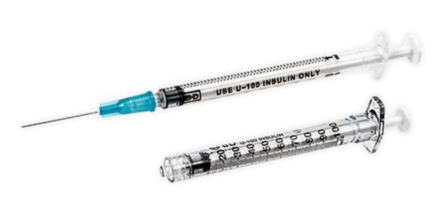 BD - Model 1-mL - Conventional Insulin Syringes