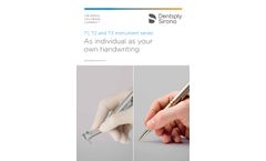 Dentsply-Sirona - Straight and Contra-Angle Handpieces - Brochure