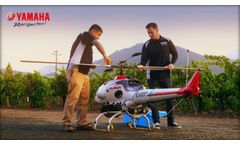 Precision Agriculture With Yamaha RMax Helicopter - Video