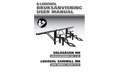 Logosol Stihl - Model MS - Gas Chainsaw - Manual