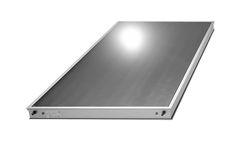 Model Advanced-12 - Flat Plate Solar Collector with Ultrasonic Welding Selective Surface
