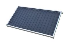 Model Eco-16 - Horizontal Flat Plate Solar Panel Compatible with Open System Termosiphon System