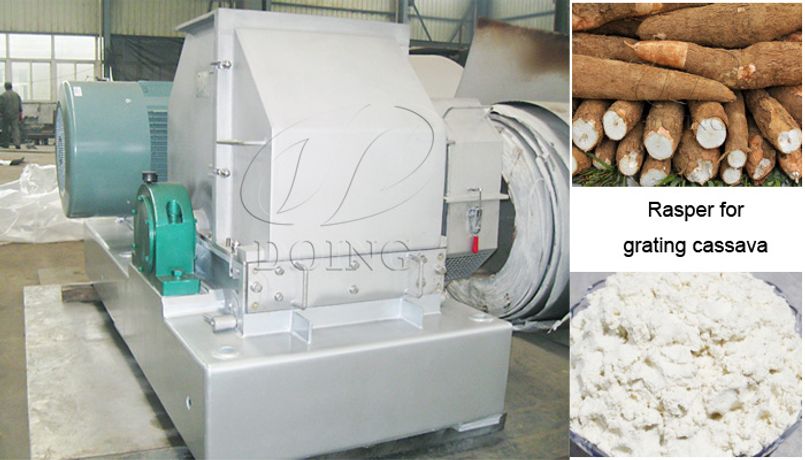 Cassava flour starch production equipment rasper machine