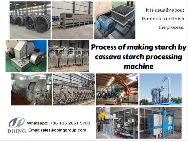 Cassava flour starch production equipment rasper machine-1