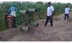 Implements Used For Detrashing In Sugarcane Tel.9884999016 - Video