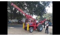 Pole Erection Tractor Attachments Tamil Nadu --9884999016 - Video