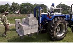 tractor attachment 3 point rear mounted Tractor forklift, tractor forklift, - Video