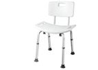 Shenyu - Model B508 - Stable Plastic Shower Chair with Small Back