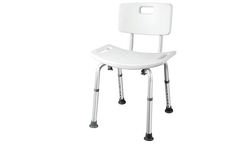 Shenyu - Model B508 - Stable Plastic Shower Chair with Small Back