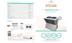 Energie - Model X 30 - Heating | Domestic Hot Water Heat Pumps - Brochure