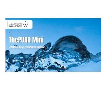 [Wellspring] ThePURO Mini - Compact Water Purification Solution