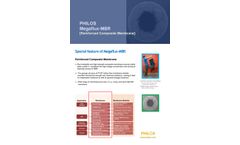 PHILOS Megaflux-MBR -Reinforced Composite Membrane - Brochure