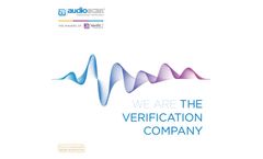 Audioscan Verifit - Model 2 - Hearing Aid Testing Instrument - Brochure