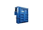 Model LH500 - Low Height Mill Size Baler Vertical Balers